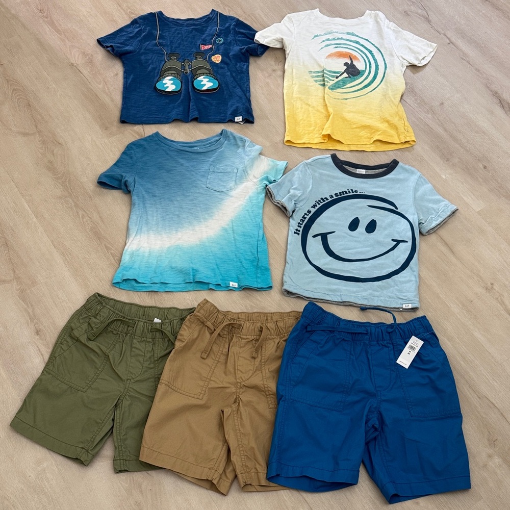 GAP Kids Cotton Tee and Shorts
